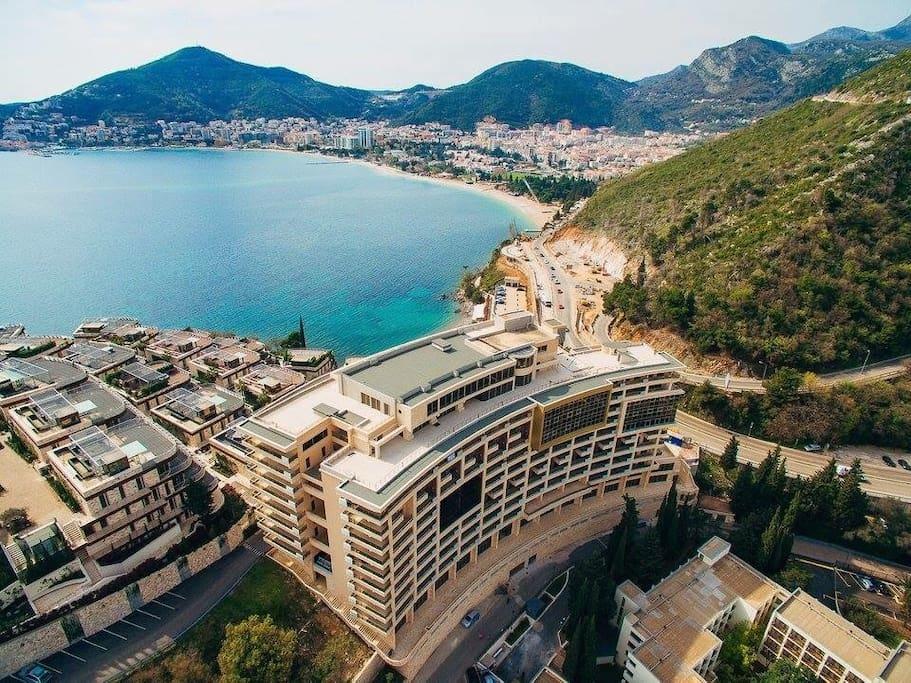 Lux Apartments Harmonia Budva Bagian luar foto